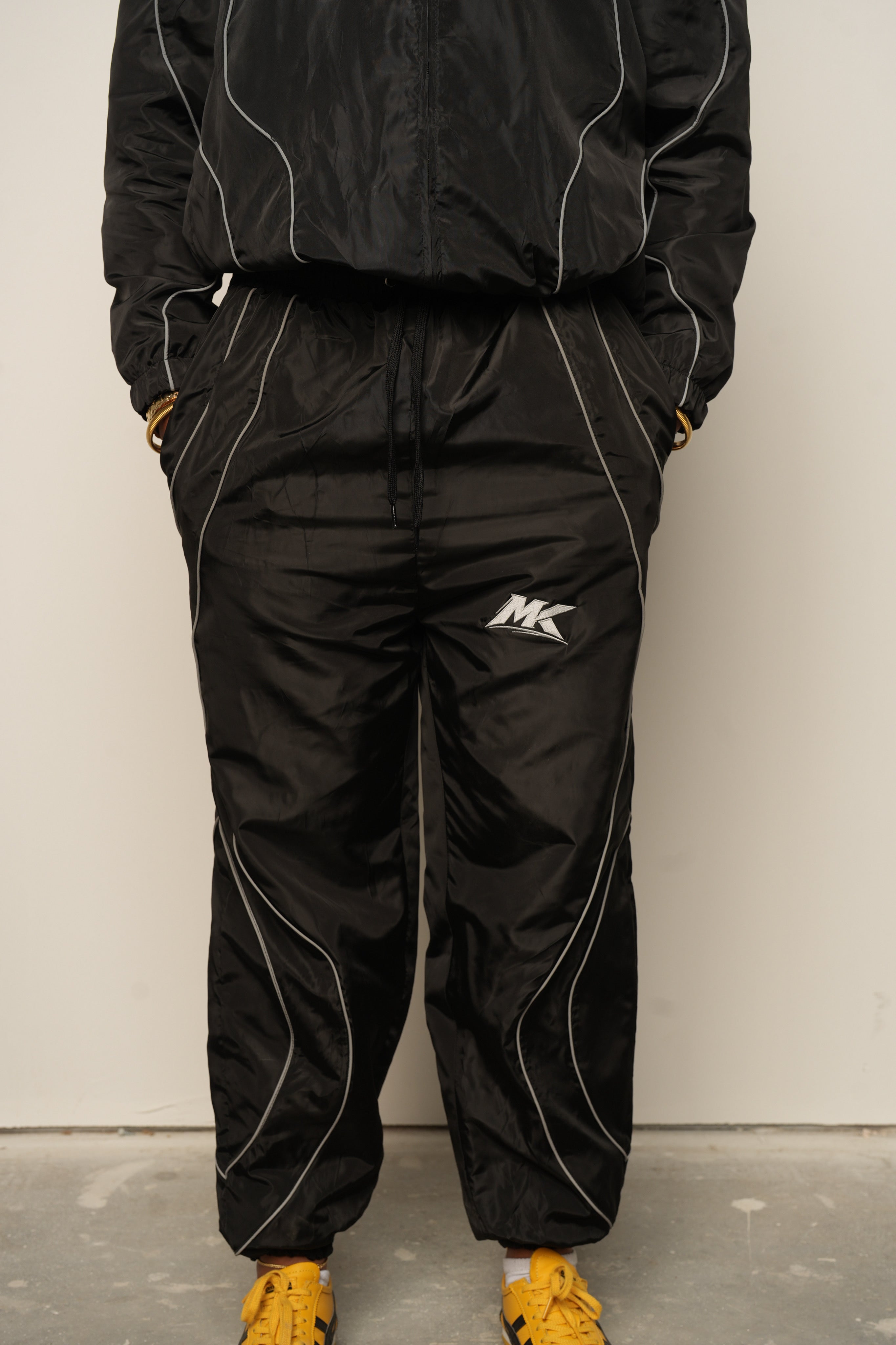 MUDDYKULTURE Luxury BLACK Tracksuit PANTS